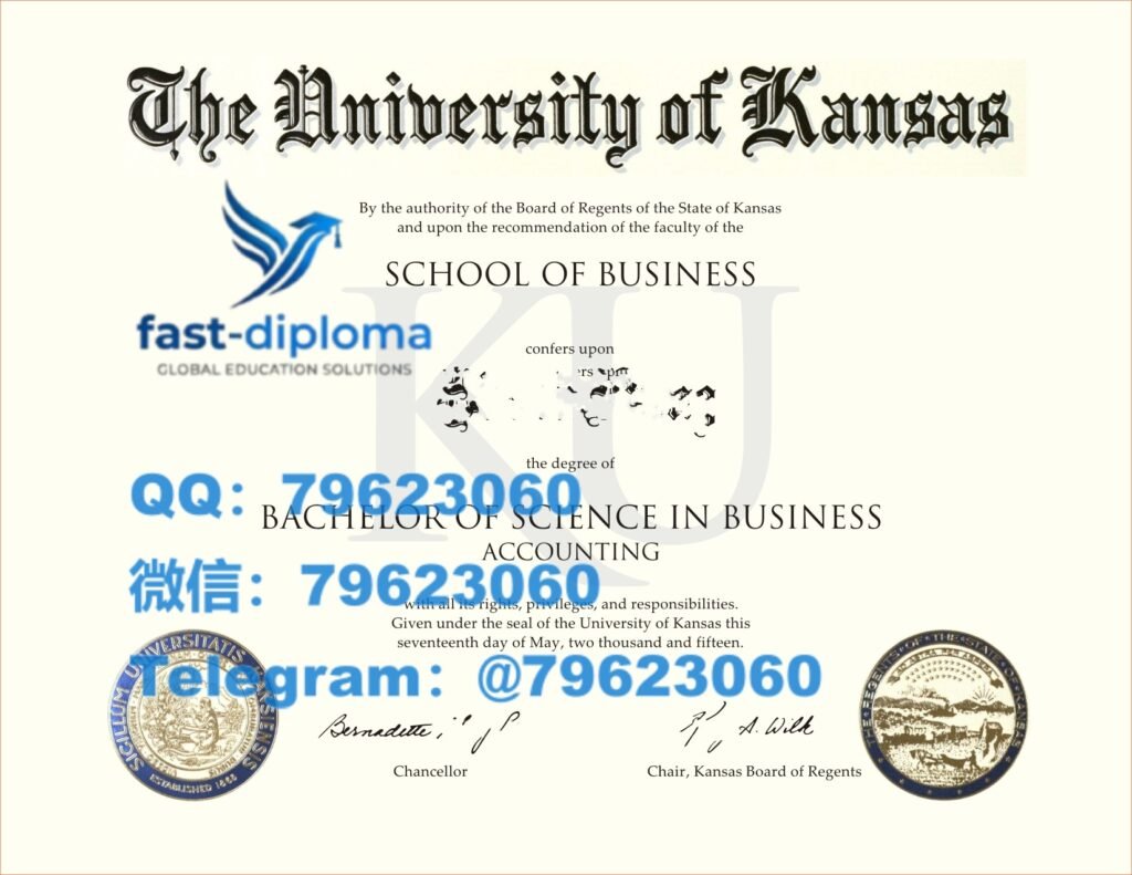 104 university of kansas diploma