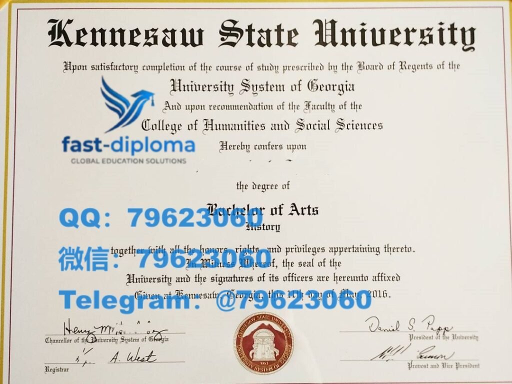 108 kennesaw state university diploma