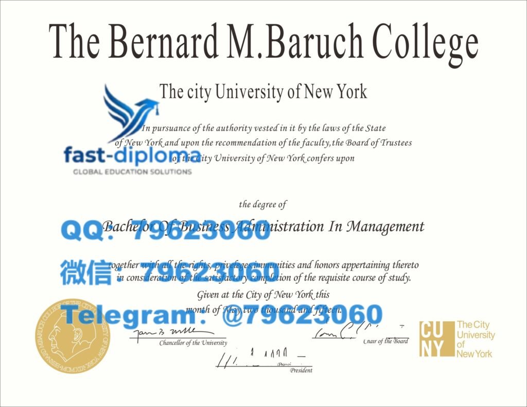 148 bernard m.baruch college cuny diploma