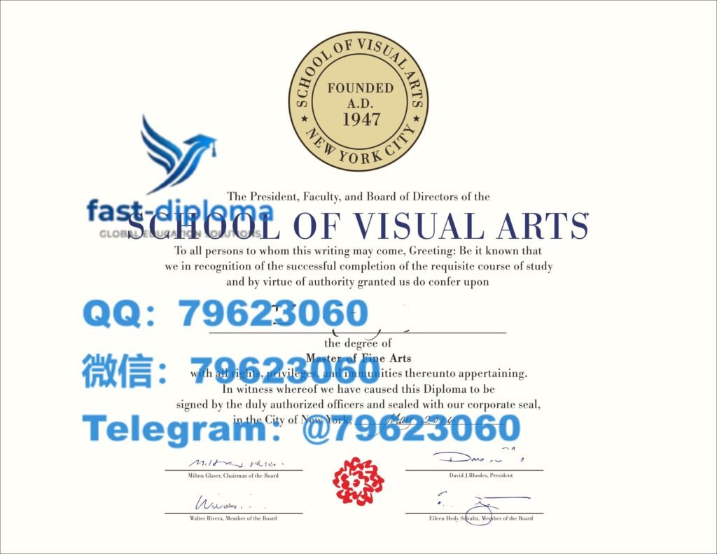 155 school of visual arts diploma