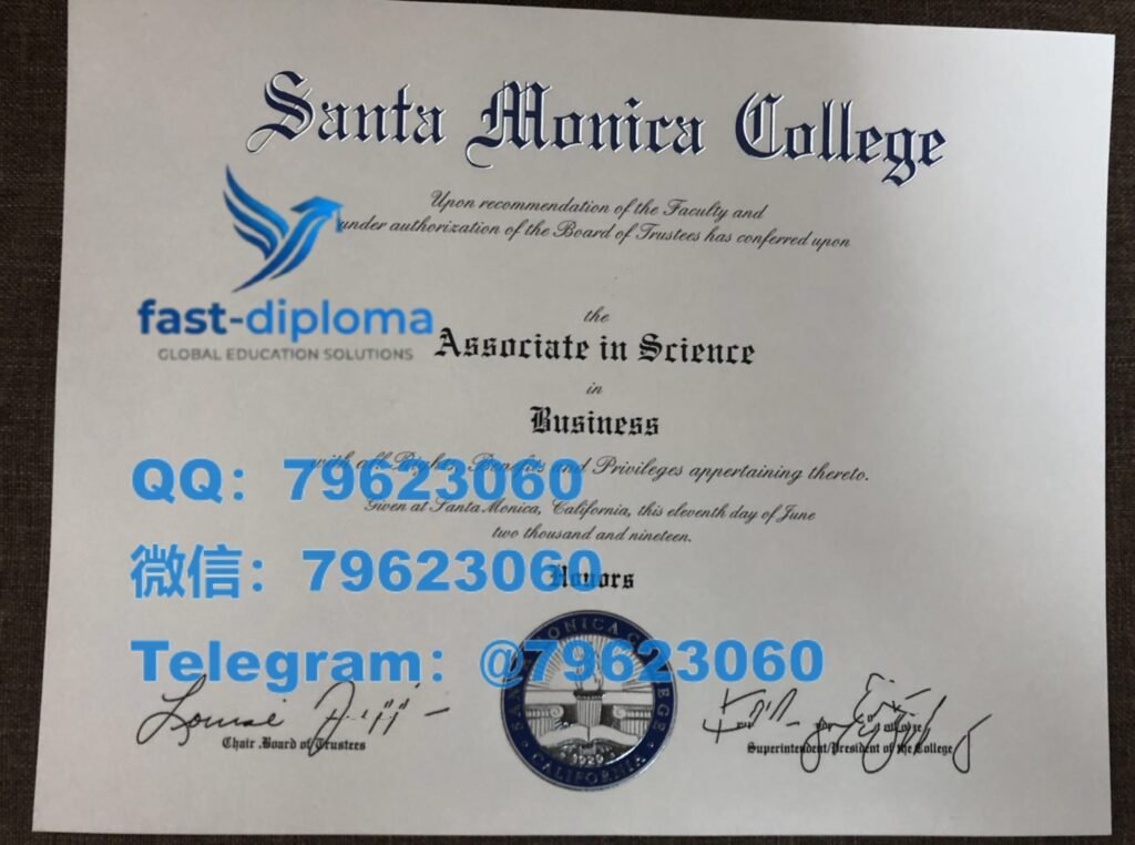 想做圣莫尼卡学院毕业证成绩单留存,2026最新SMC学位证|文凭证书修复定制样版 168 santa monica college diploma