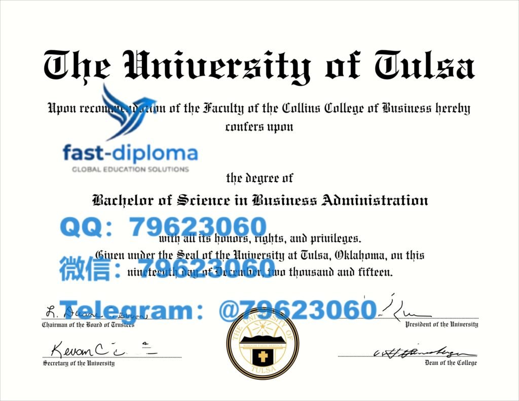 想做塔尔萨大学毕业证成绩单留存,2026最新UTulsa学位证|文凭证书修复定制样版 169 university of tulsa diploma