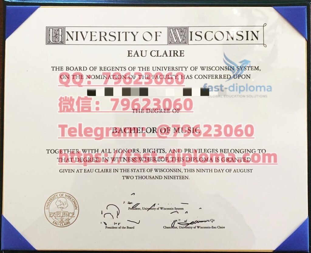 22 university of wisconsin eau claire diploma