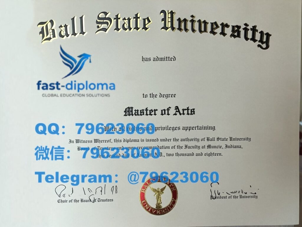 222 ball state university diploma