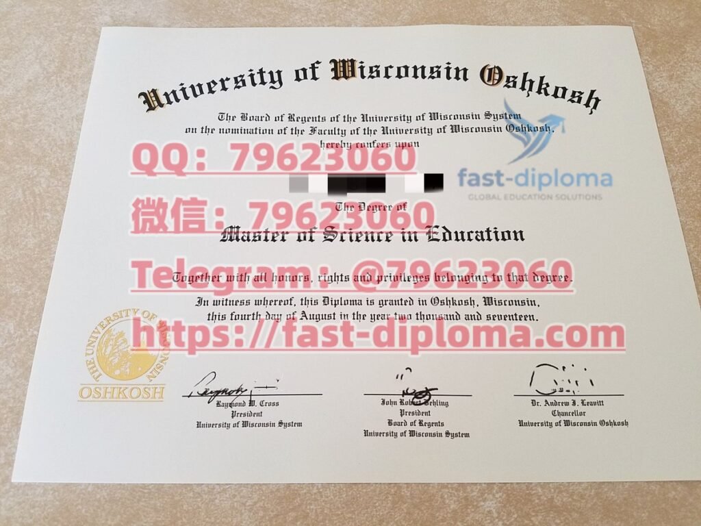 24 university of wisconsin oshkosh diploma