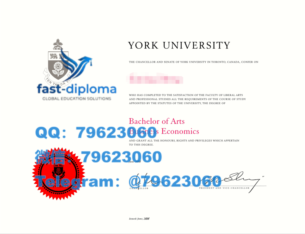 243york university diploma