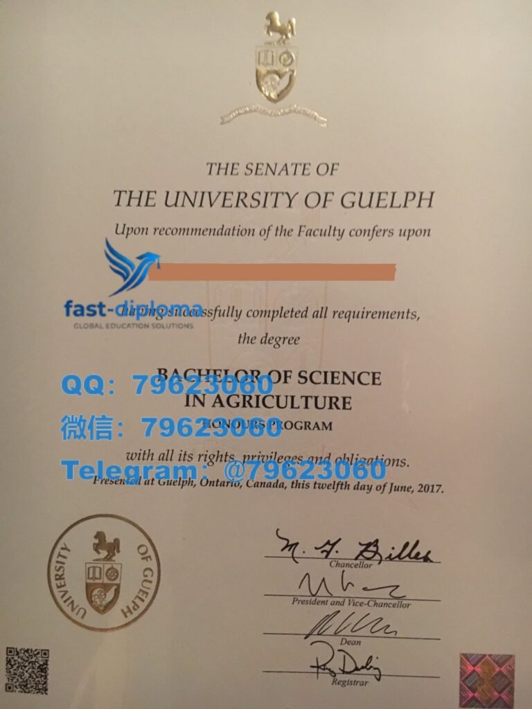 247university of guelph diploma