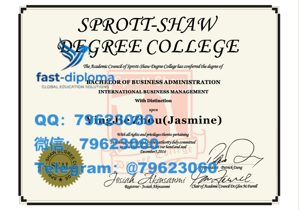 252sprott shaw college diploma