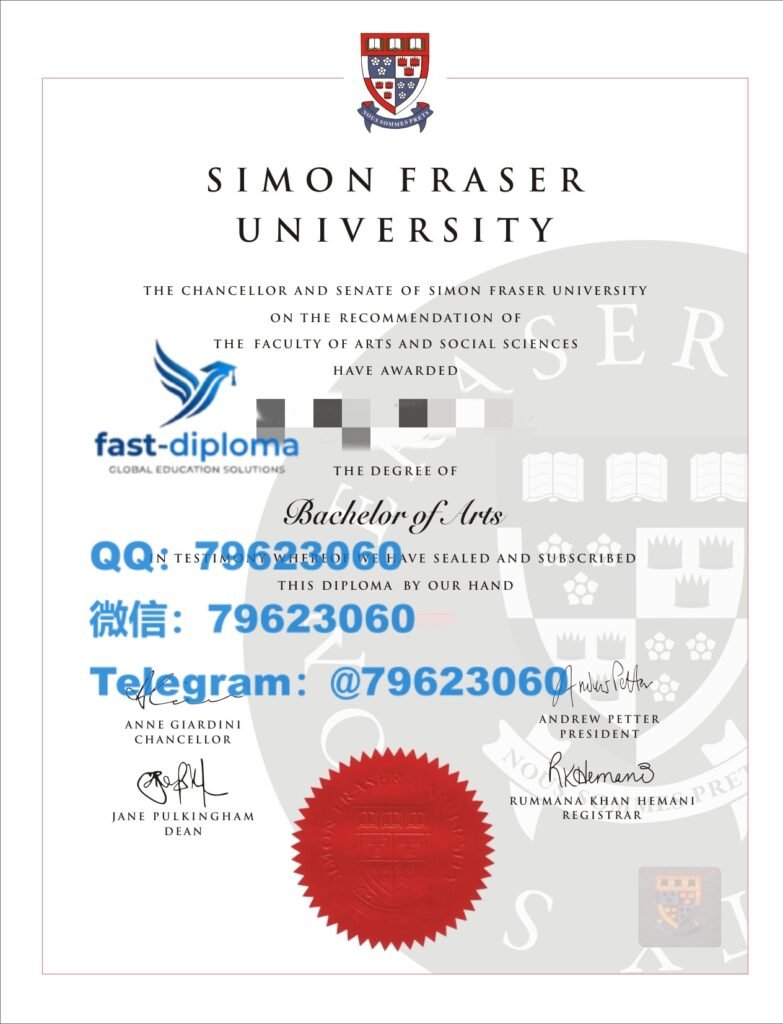 262simon fraser university diploma