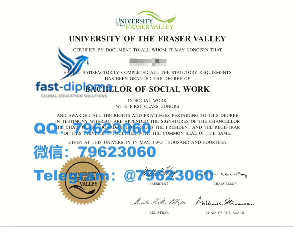 272university of the fraser valley diploma