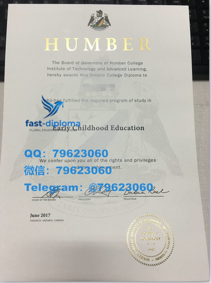 306humber college diploma