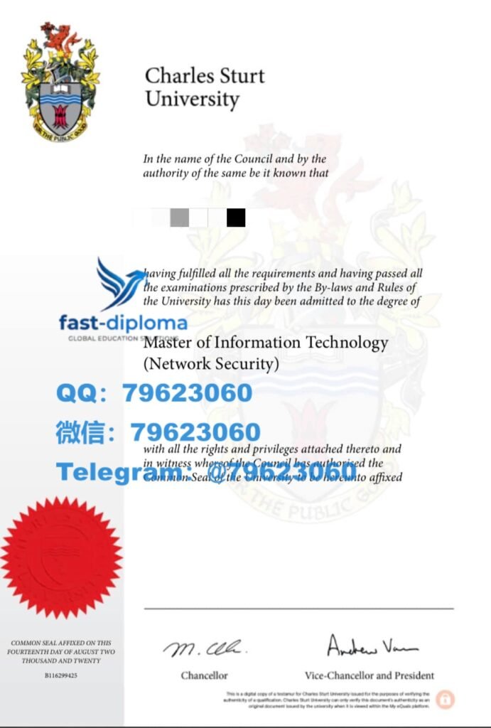 322charles sturt university diploma