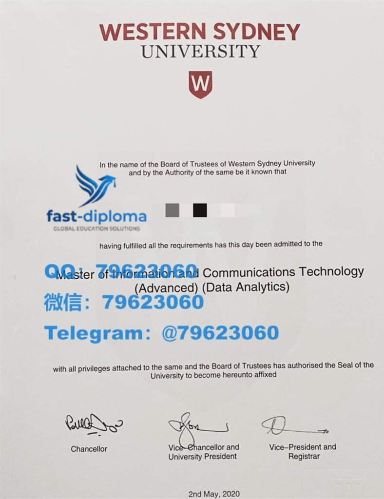 323university of western sydney diploma