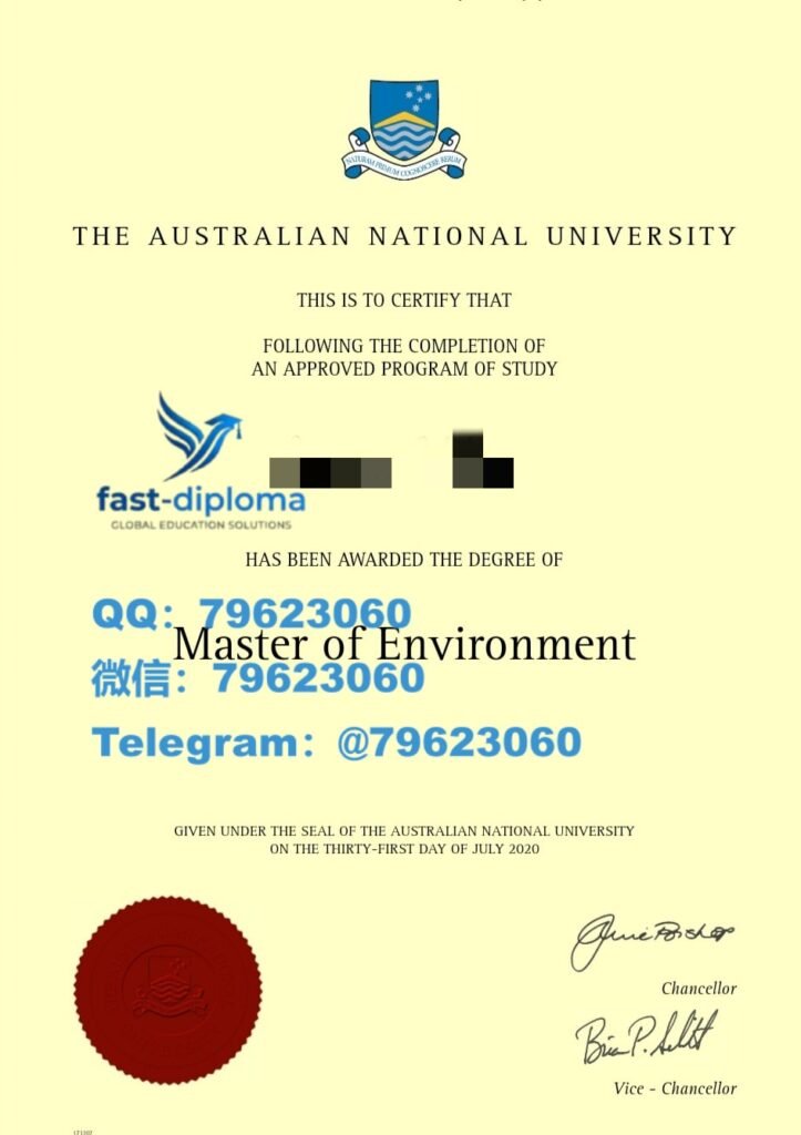 351the australian national university diploma