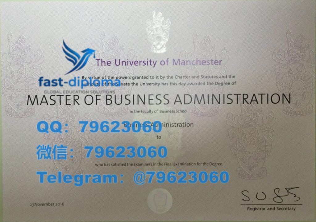368the university of manchester diploma