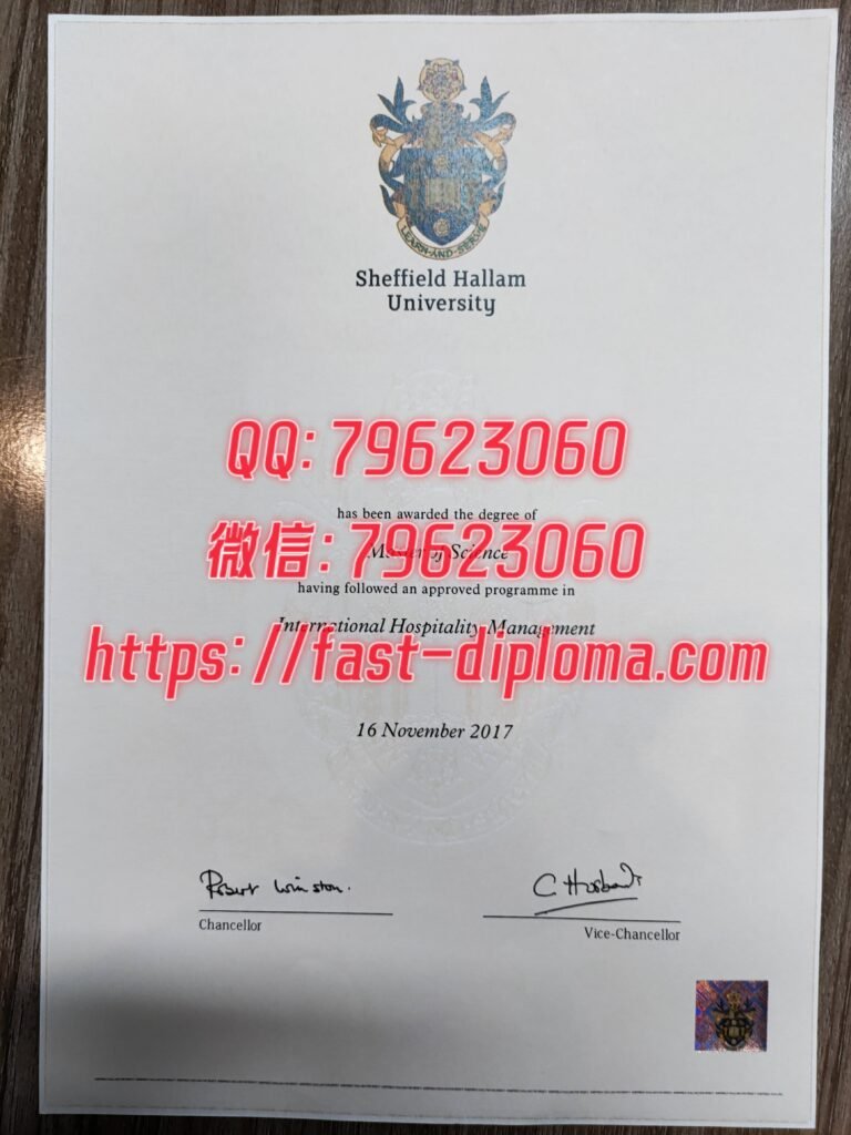 往届谢菲尔德哈勒姆大学(SHU)毕业证成绩单版本案例展示_海外学业留信认证咨询 383谢菲尔德哈勒姆大学 768x1024