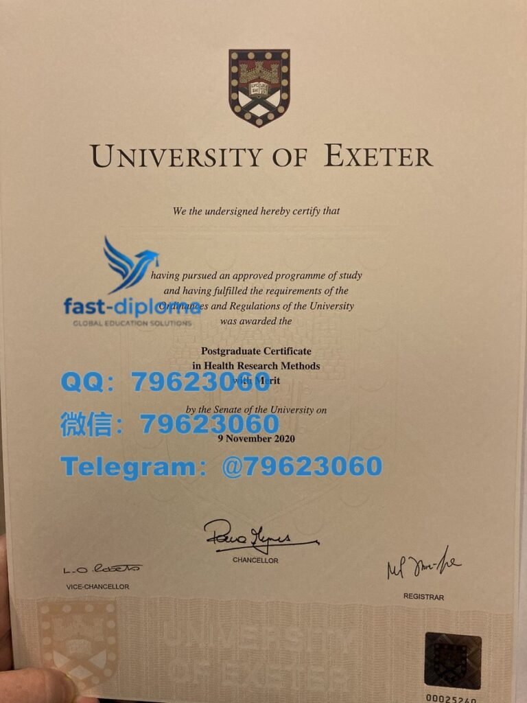 想原样重制埃克塞特大学毕业证与成绩单 最快速度做Exeter大厂入职背调要求提供海外留信网入库证明? 386university of exeter diploma
