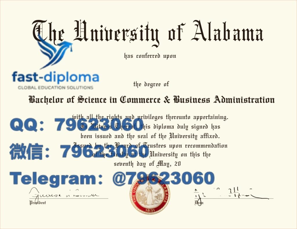 42 university of alabama diploma