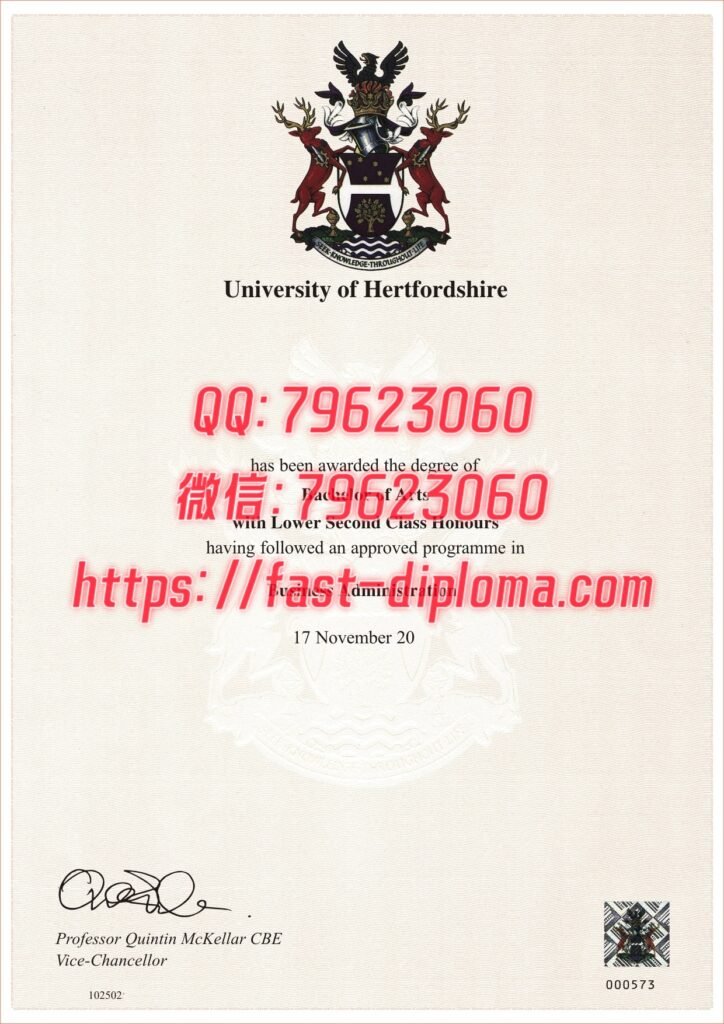 往届赫特福德大学(Herts)毕业证成绩单版本案例展示_海外学业留信认证咨询 452赫特福德大学 724x1024