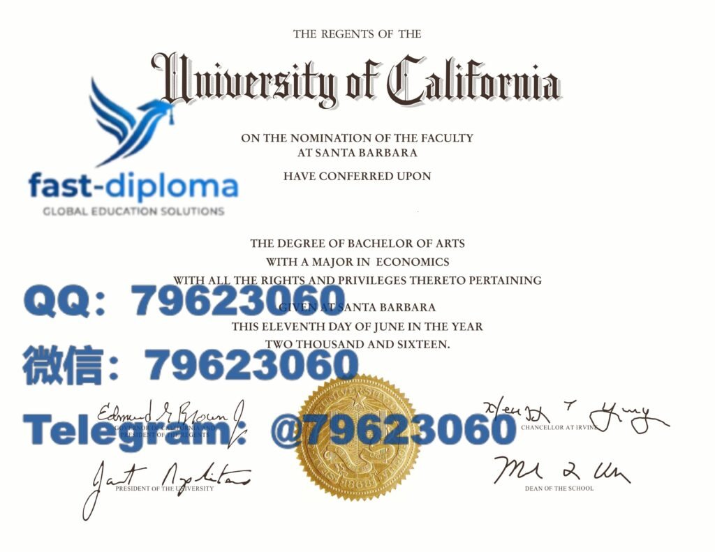 86 university of california santa barbara diploma