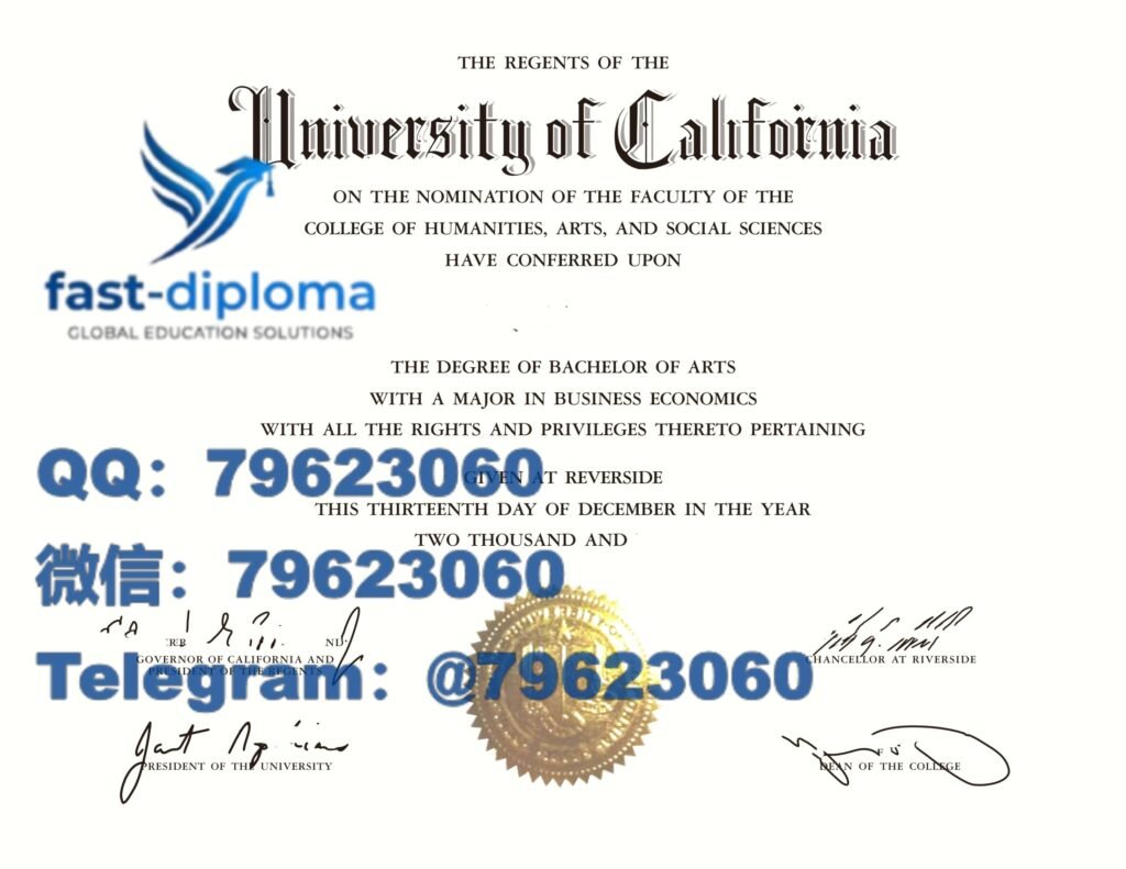 88 university of california riverside diploma